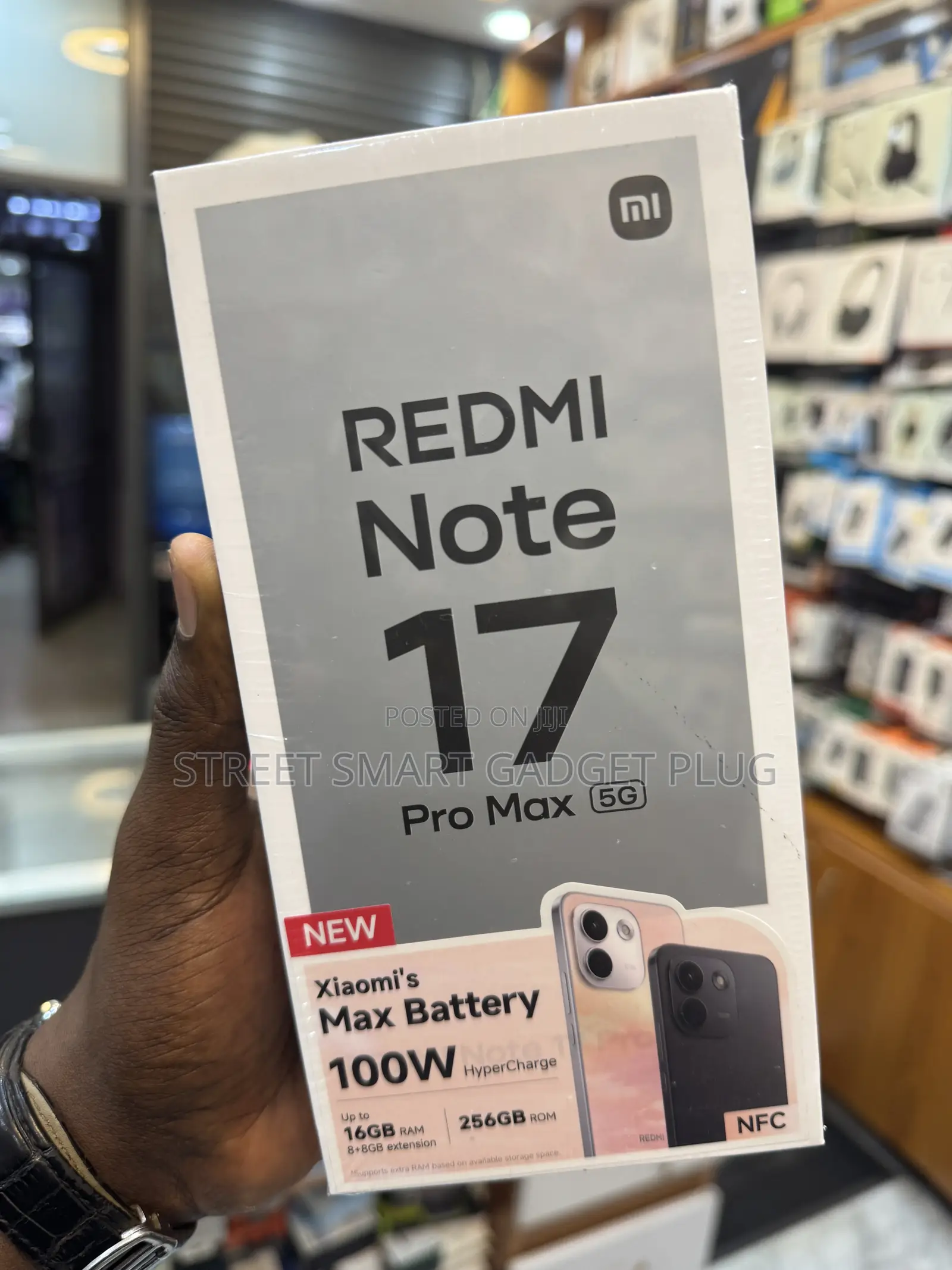 New Xiaomi Redmi Note 17 Pro Max 256 GB Black