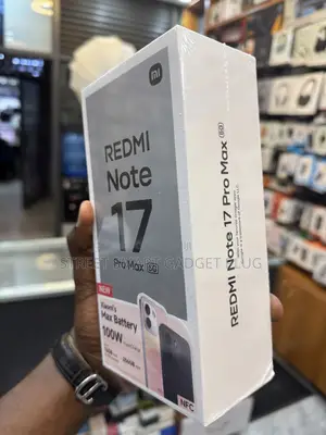New Xiaomi Redmi Note 17 Pro Max 256 GB Black