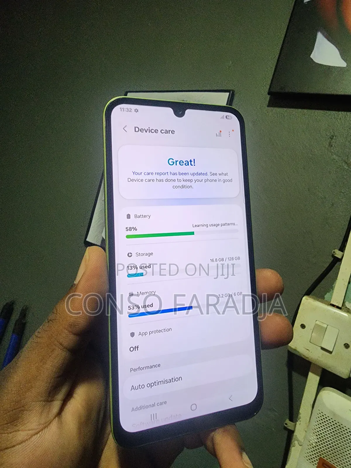 Samsung Galaxy A25 128 GB Yellow