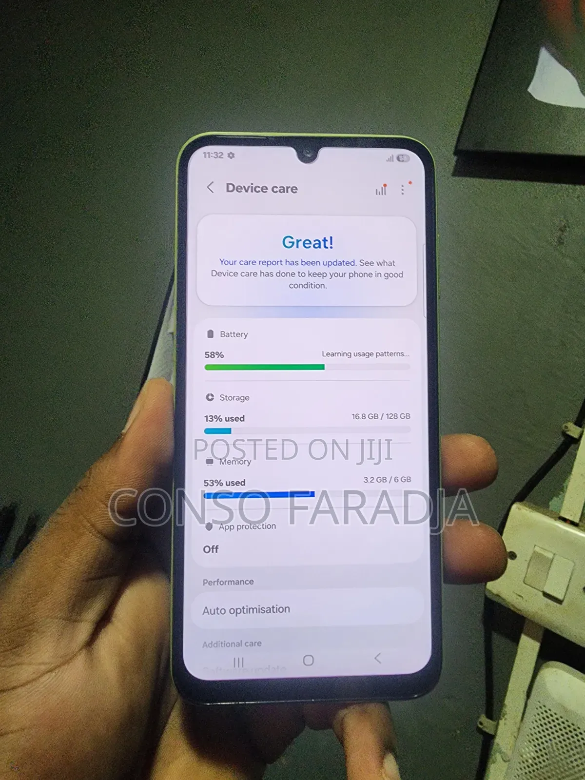 Samsung Galaxy A25 128 GB Yellow