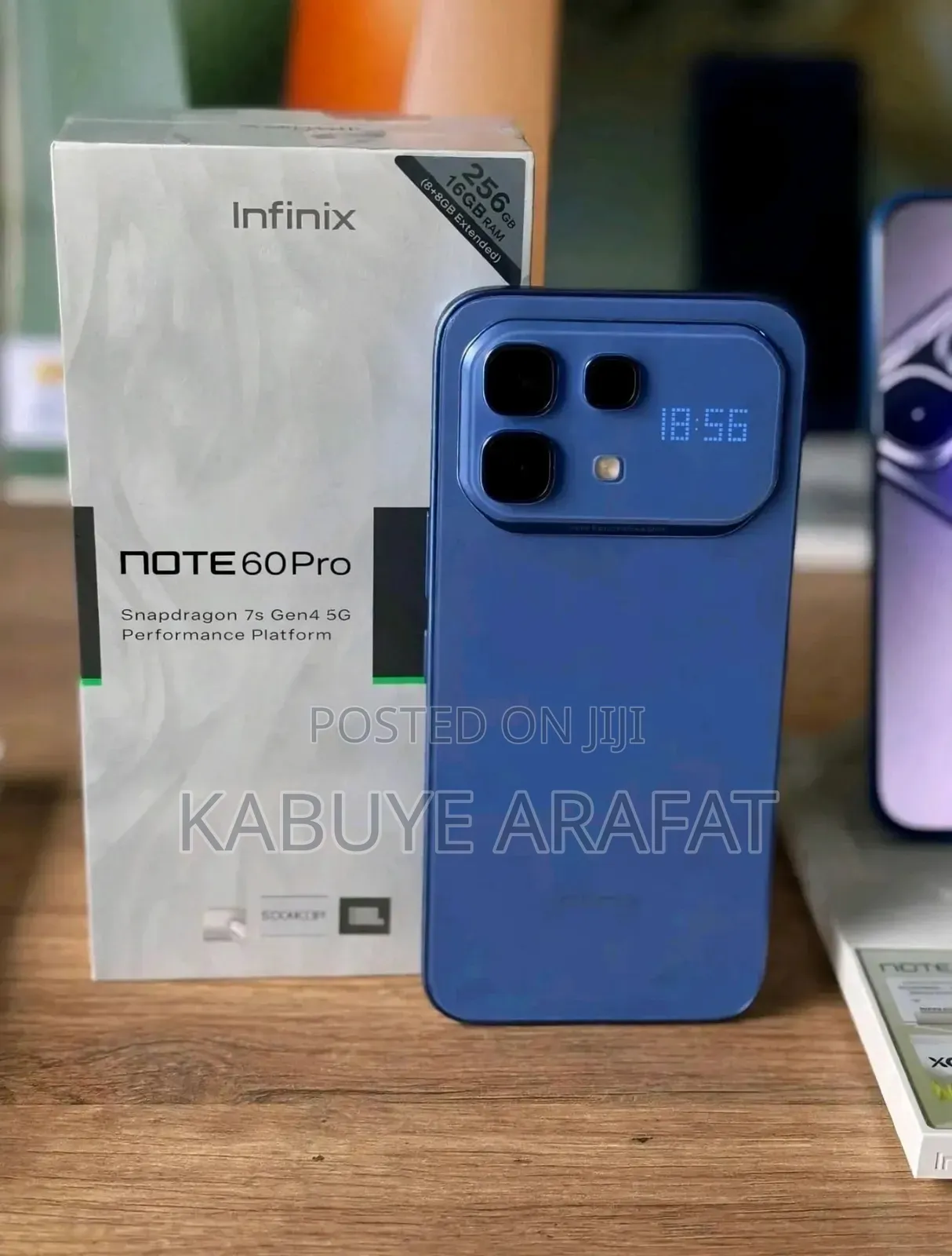 New Infinix Note 60 Pro 256 GB Blue