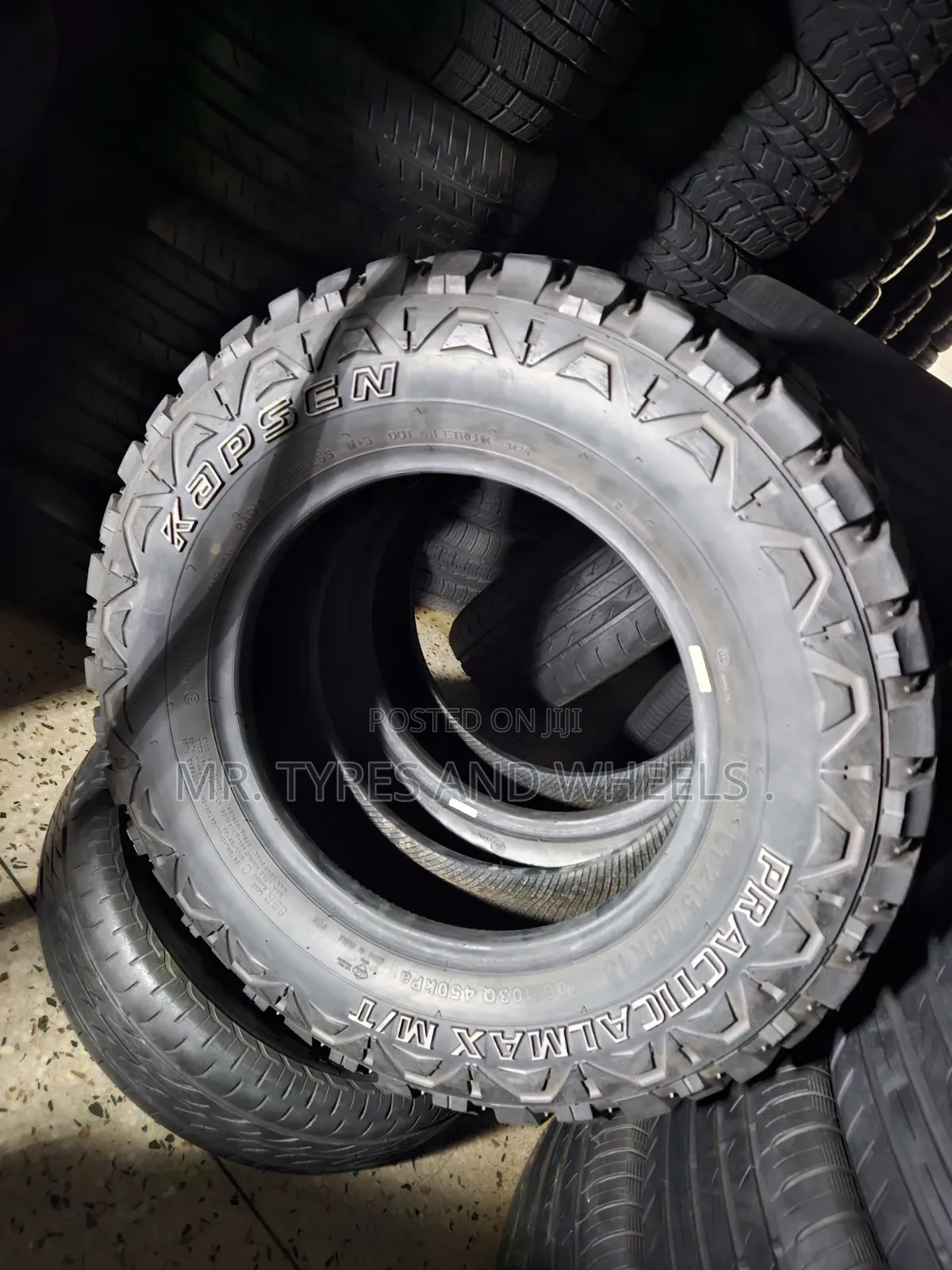 215 75 R15 Kapsin Practical Max MT Fast Class Used Almost New Tires.