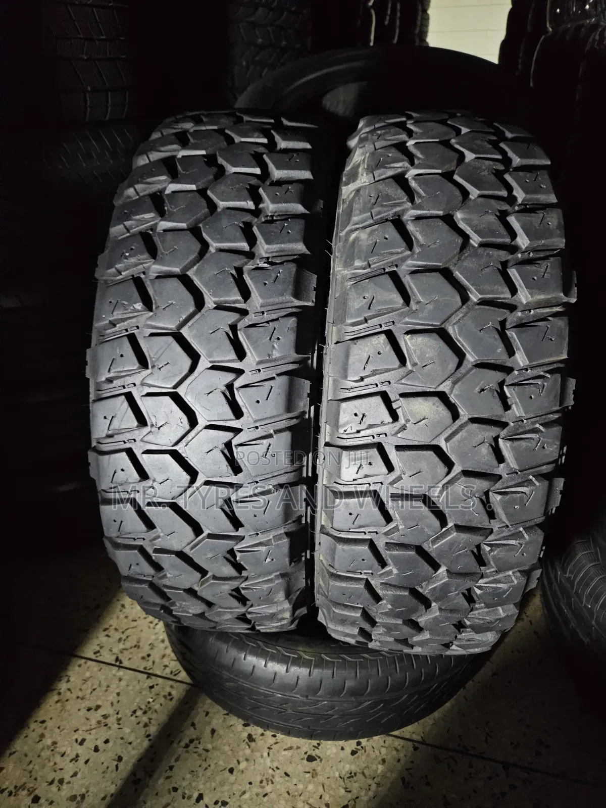 215 75 R15 Kapsin Practical Max MT Fast Class Used Almost New Tires.