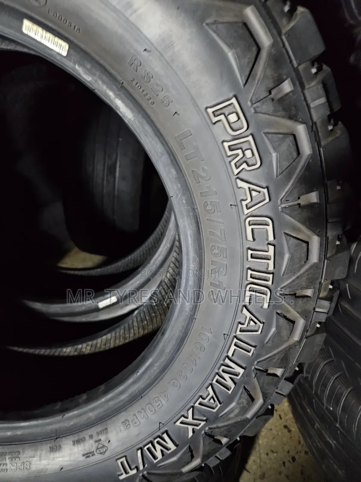 215 75 R15 Kapsin Practical Max MT Fast Class Used Almost New Tires.