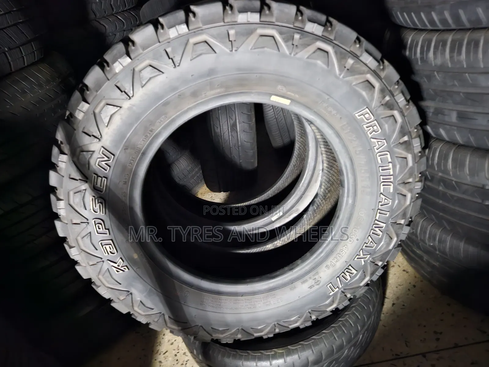 215 75 R15 Kapsin Practical Max MT Fast Class Used Almost New Tires.