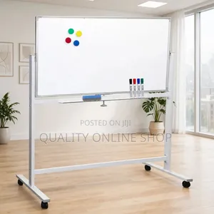 Standing 60×90cm Magnetic Whiteboard With Stand