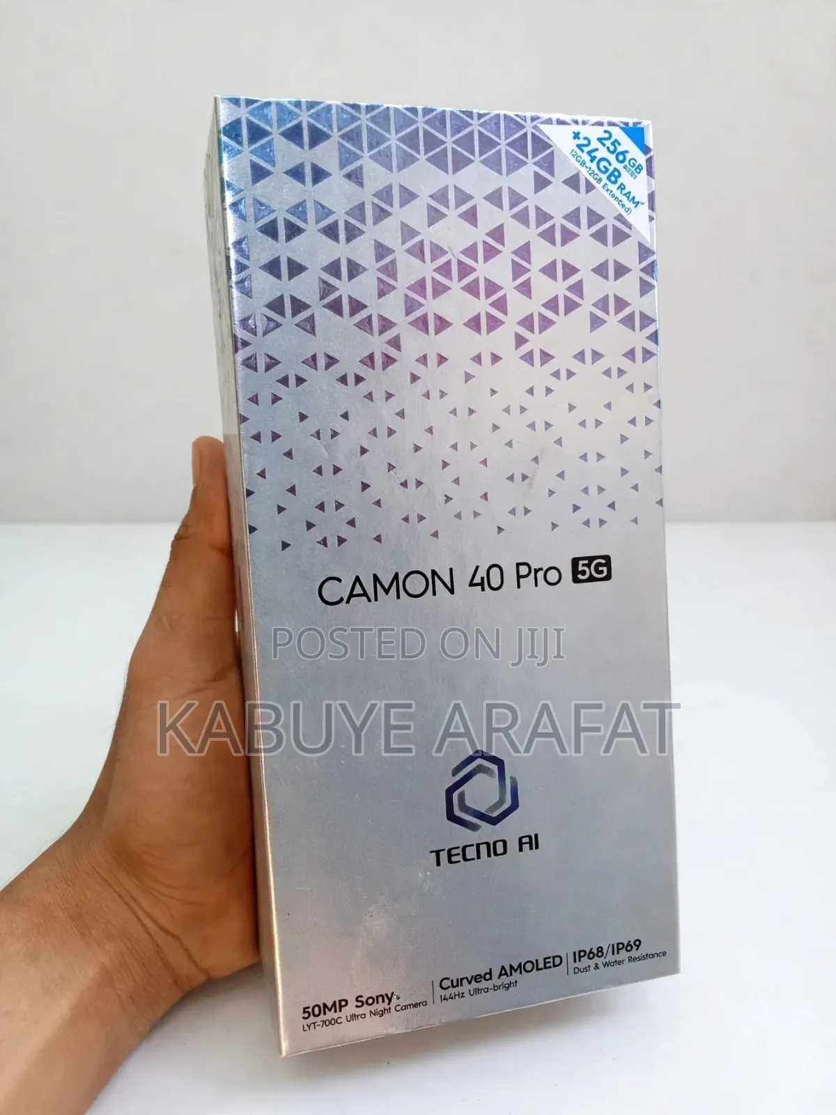 New Tecno Camon 40 256 GB Black