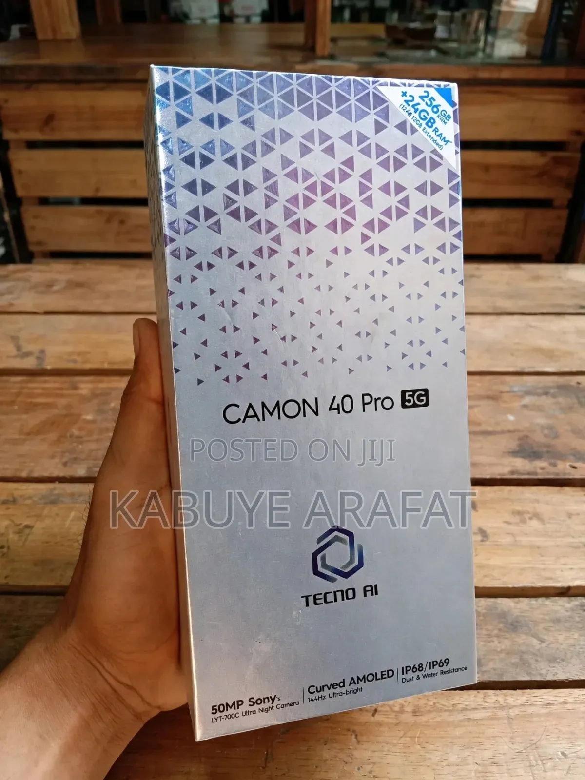 New Tecno Camon 40 256 GB Black