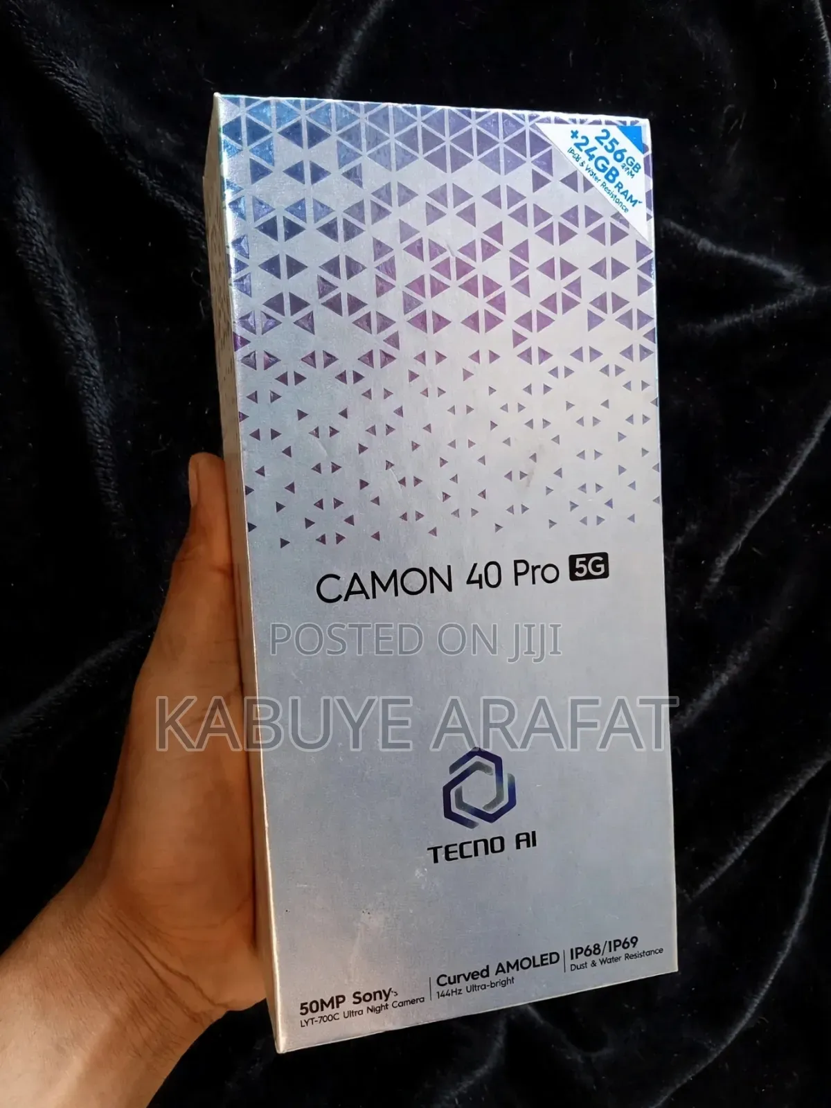 New Tecno Camon 40 256 GB Black