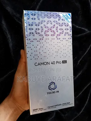 New Tecno Camon 40 256 GB Black
