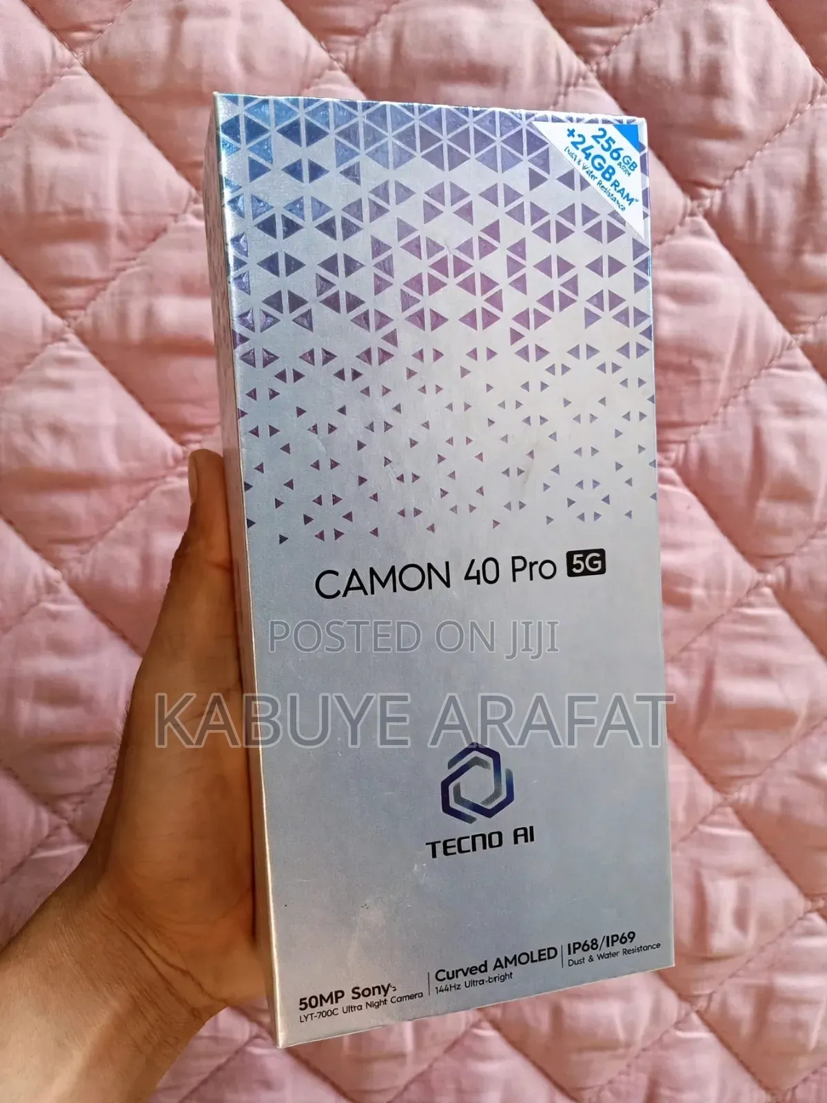 New Tecno Camon 40 Pro 5G 256 GB
