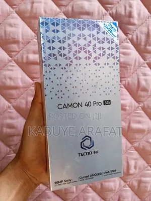 New Tecno Camon 40 Pro 5G 256 GB