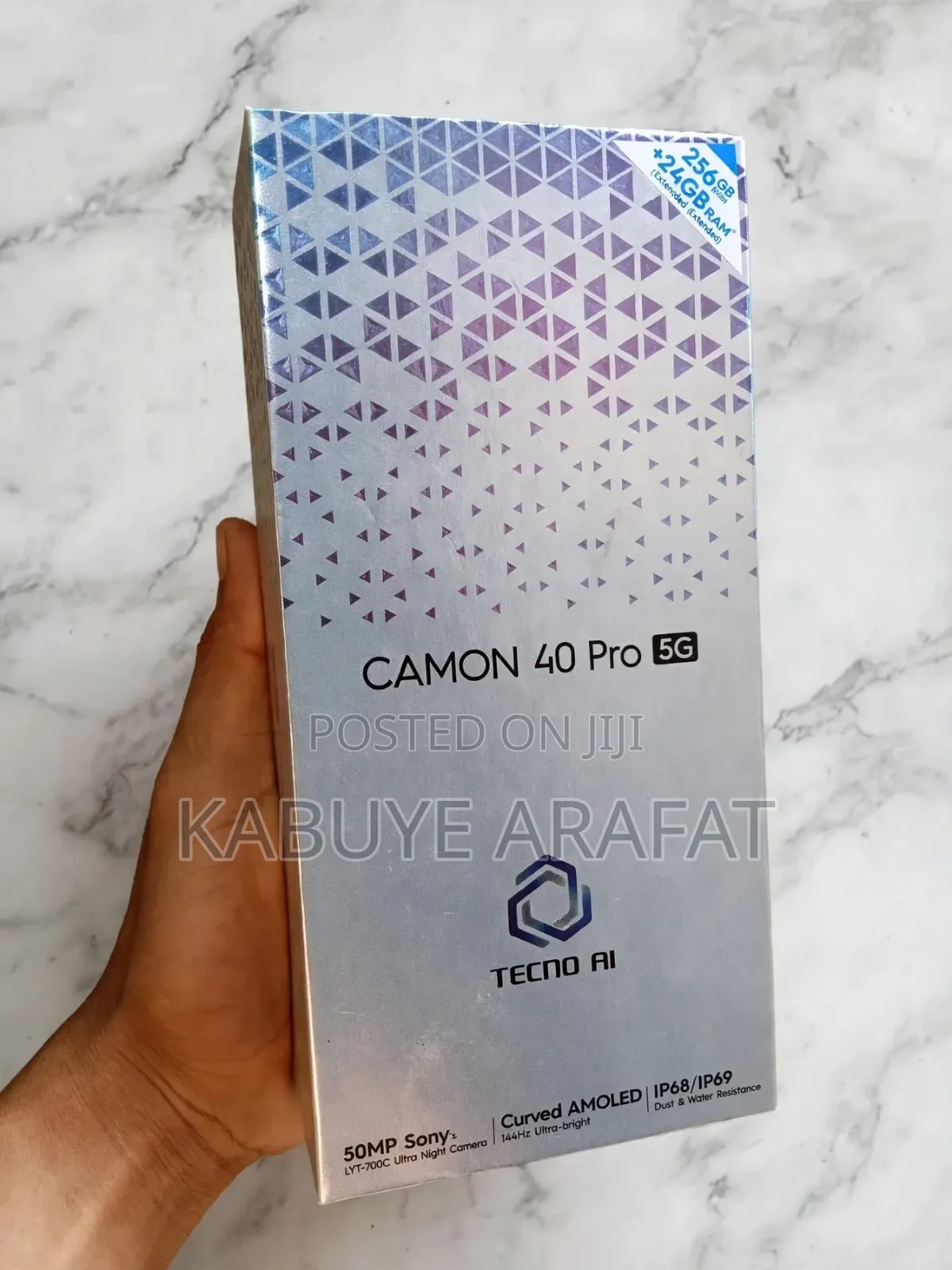New Tecno Camon 40 Pro 5G 256 GB