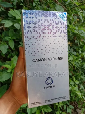 New Tecno Camon 40 Pro 5G 256 GB Silver