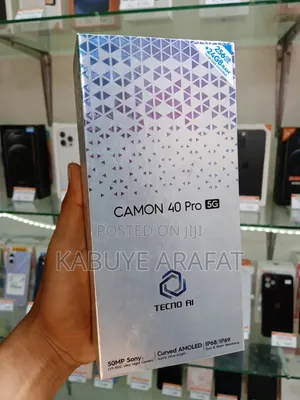 New Tecno Camon 40 Pro 5G 256 GB Silver