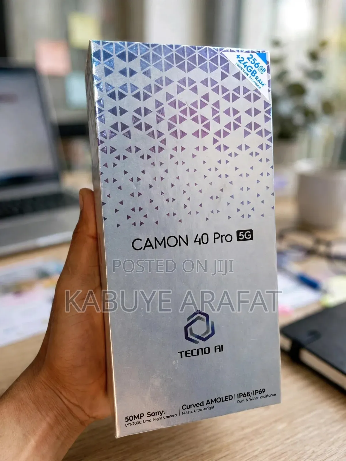 New Tecno Camon 40 Pro 5G 256 GB