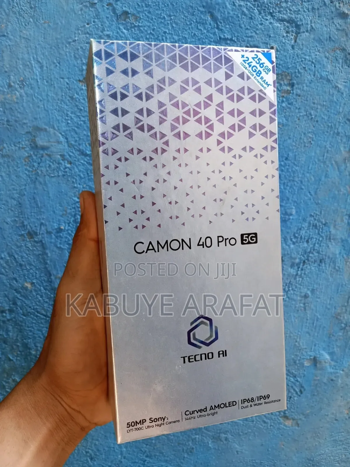 New Tecno Camon 40 Pro 5G 256 GB