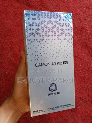 New Tecno Camon 40 Pro 5G 256 GB