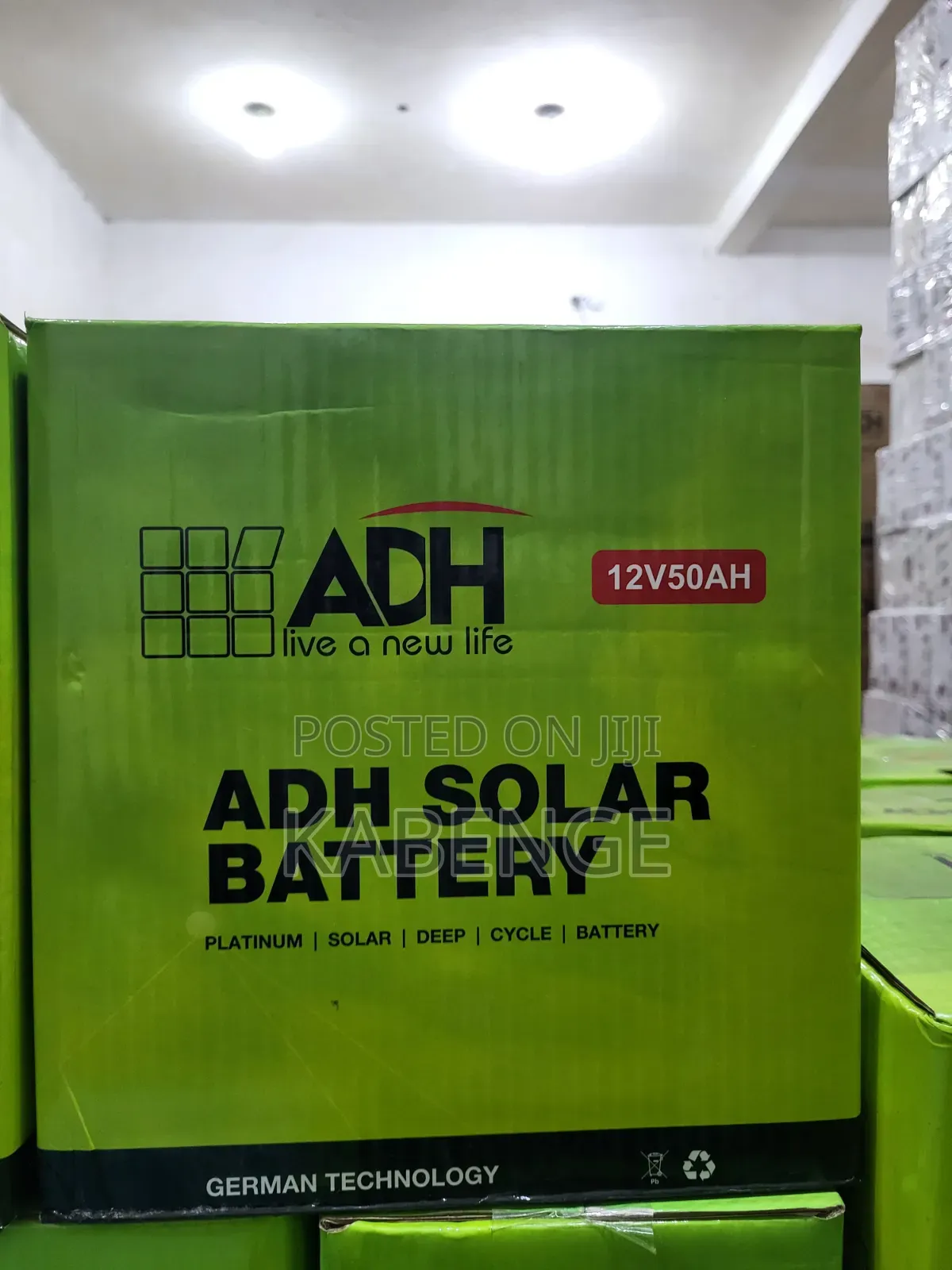 ADH Platinum 12V 50Ah Solar Deep Cycle Battery