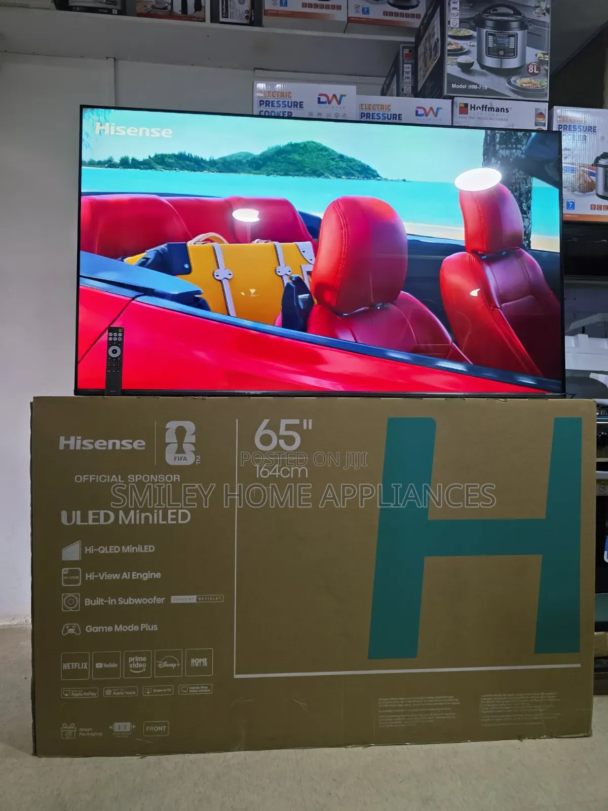 65inches U6pro Series Hisense Uled-MiniLed-4k Quantum Dot Display TV