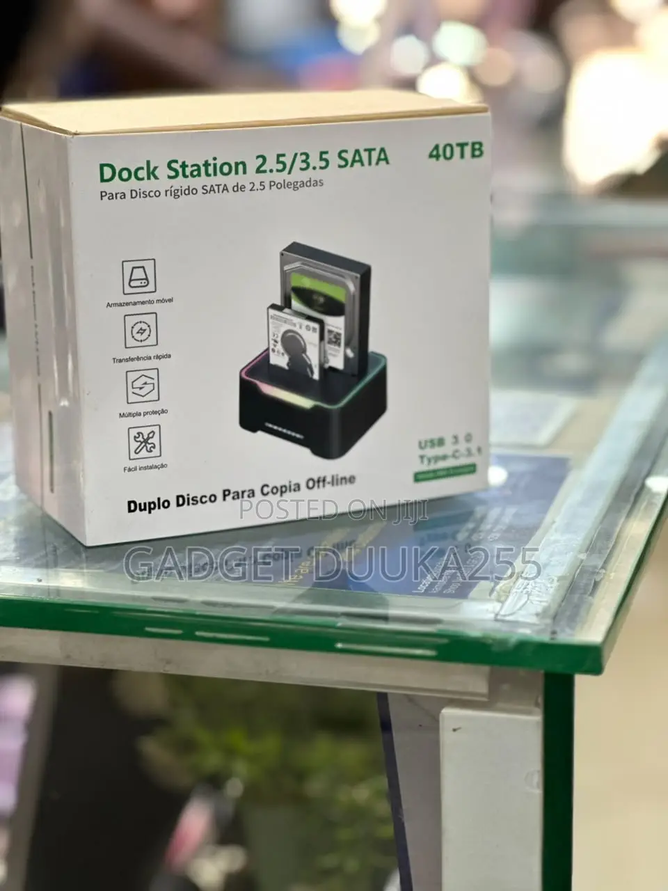 SATA HDD/SSD Docking Station 2.5” & 3.5” |