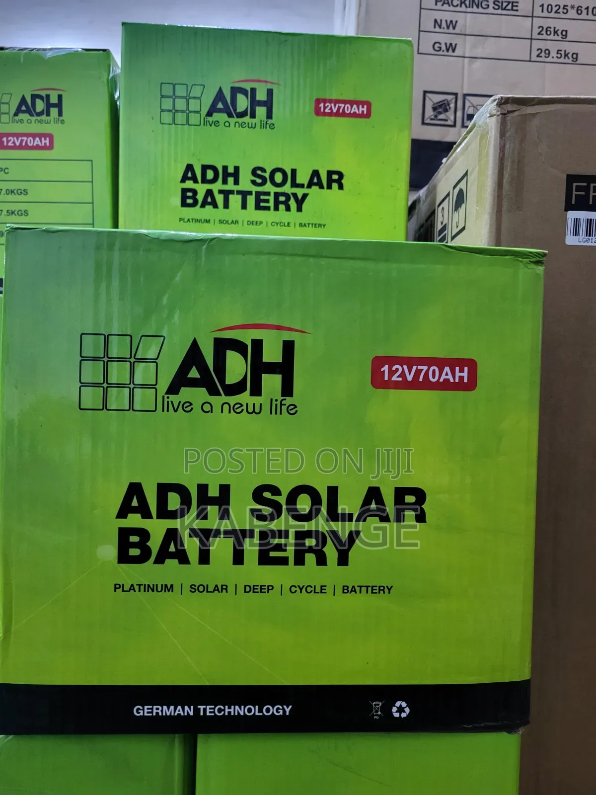 ADH Platinum 12V 70Ah Solar Deep Cycle Battery