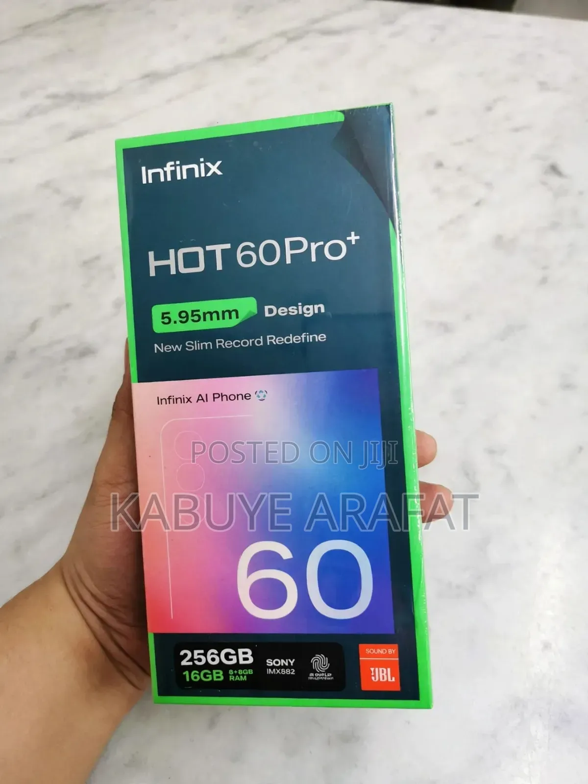 New Infinix Hot 60 Pro+ 256 GB Black