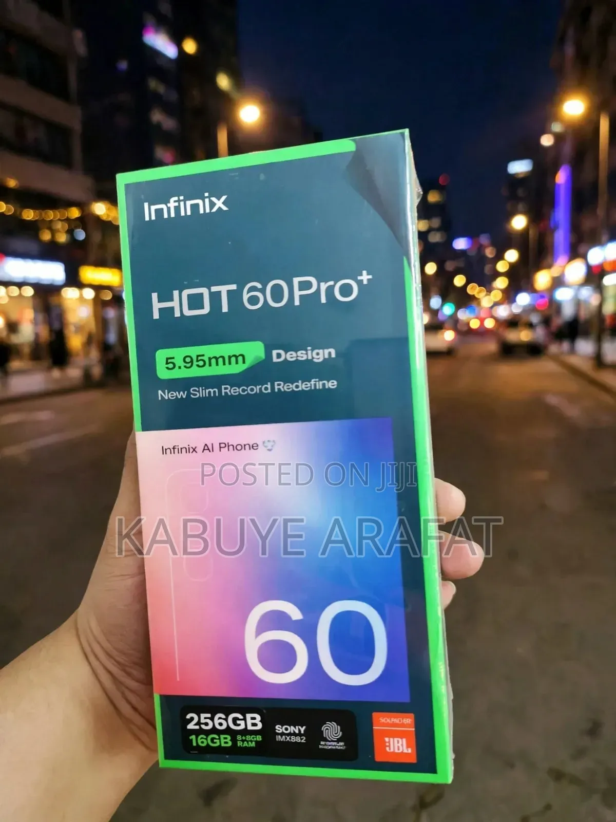 New Infinix Hot 60 Pro+ 256 GB
