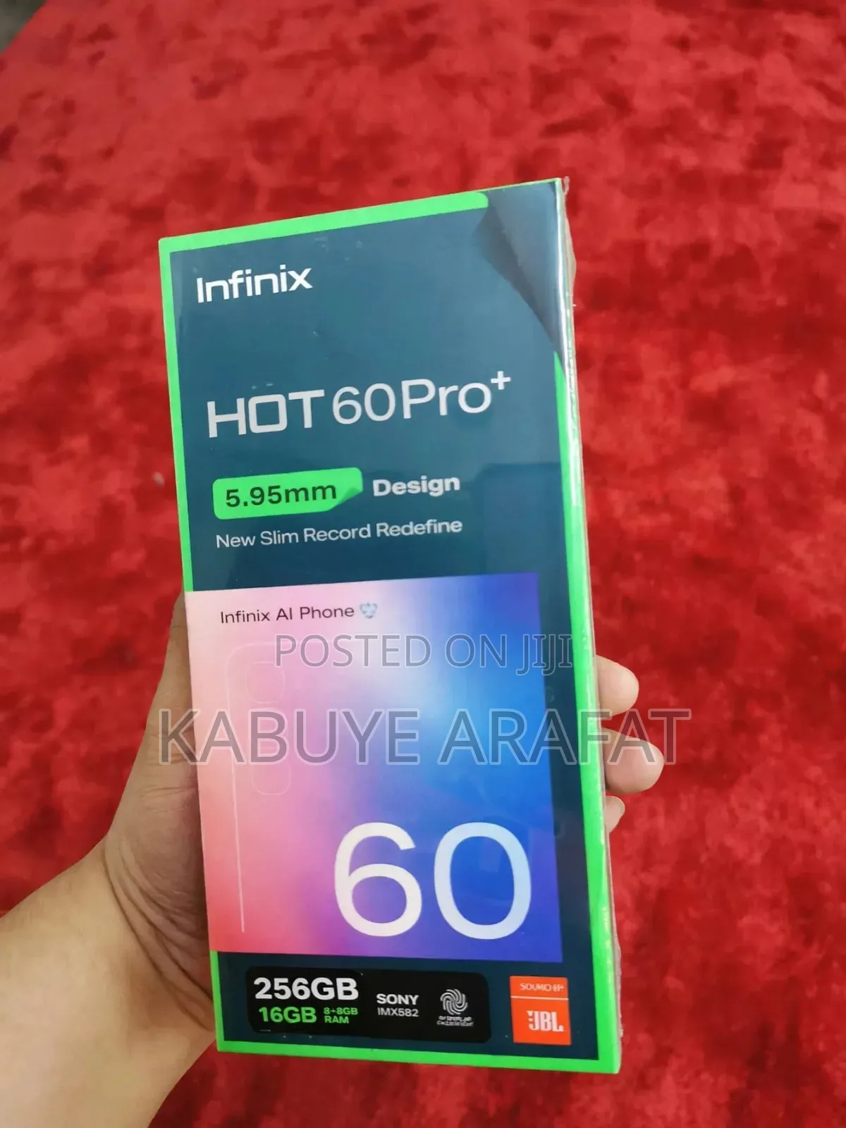 New Infinix Hot 60 Pro+ 256 GB
