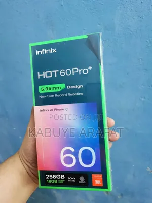New Infinix Hot 60 Pro+ 256 GB Purple