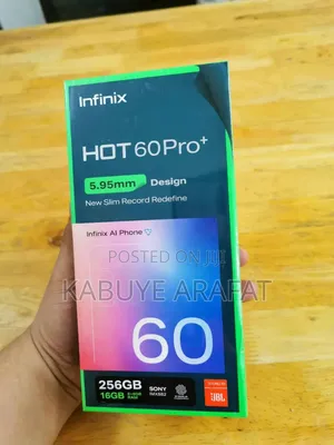 New Infinix Hot 60 Pro+ 256 GB Purple