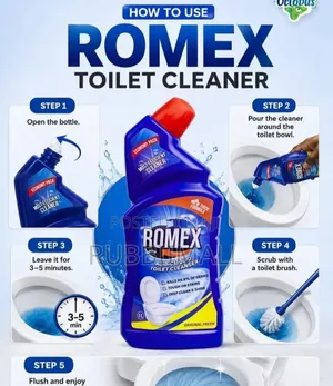 Romex Acidic Liquid Toilet Cleanser (1L Bottle)