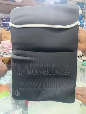 HP Reversible Protective Laptop Sleeve (Black & Silver} / P