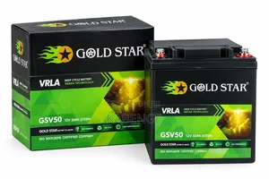 GOLD STAR GSV50 12V 50Ah at 20Hr VRLA Deep Cycle Battery