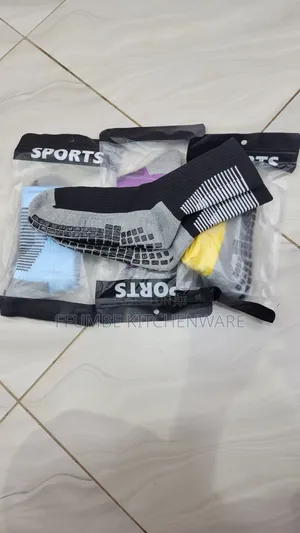 Anti-Slip Sports Grip Socks