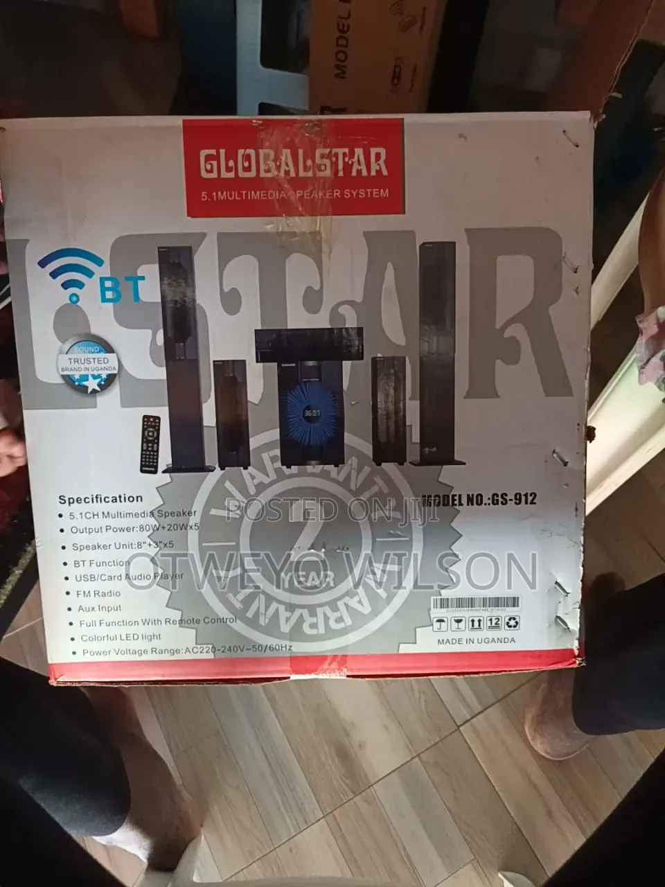 One Week Old Global Star , 5.1 Multimedia Speaker System