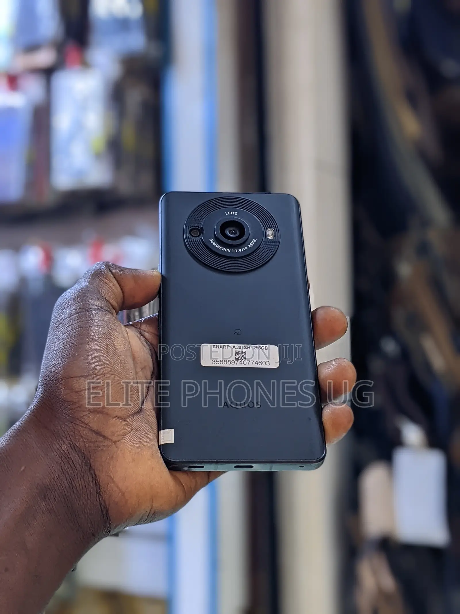 Sharp Aquos R8s pro 256 GB Black