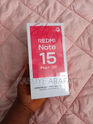 New Xiaomi Redmi Note 15 Pro+ 256 GB Red