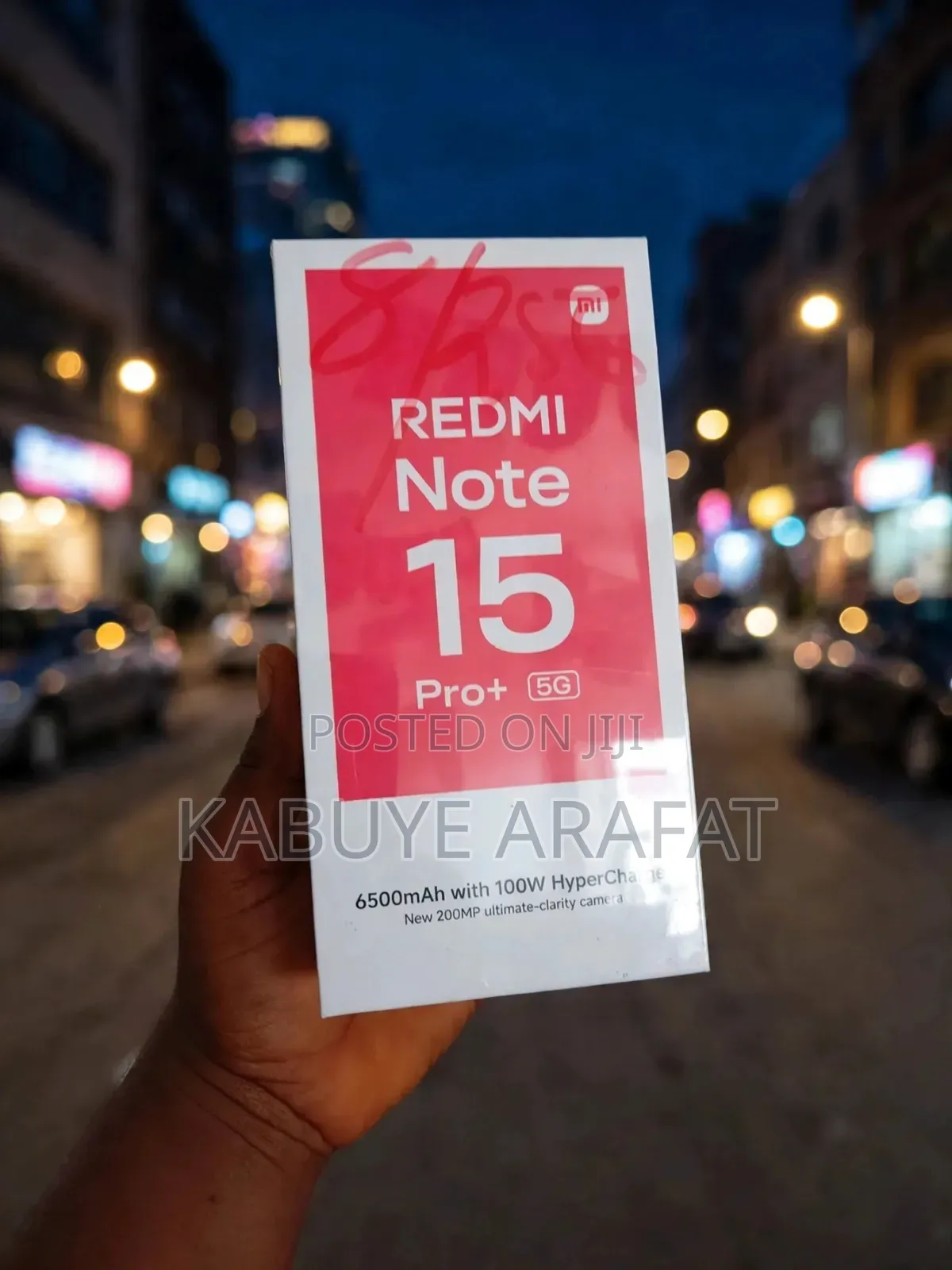 New Xiaomi Redmi Note 15 Pro+ 256 GB Black
