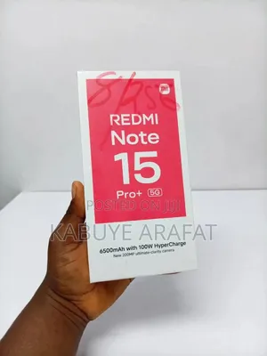 New Xiaomi Redmi Note 15 Pro+ 256 GB Black