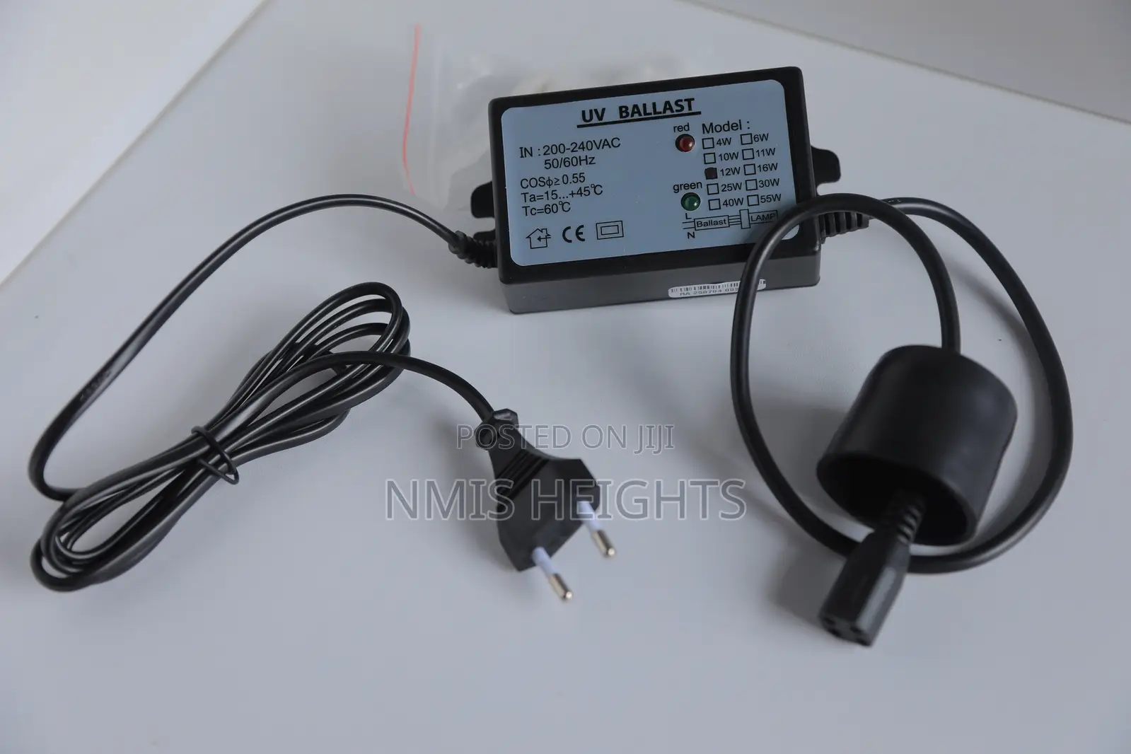 UV Water Sterilizer Ballast/Adaptor