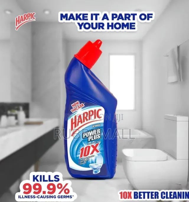 Harpic Power Plus 10X Clean & Protect Toilet Cleaner (1 Litre)