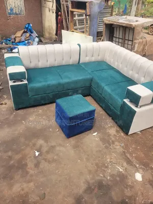 Mixed Colored Sofa Set