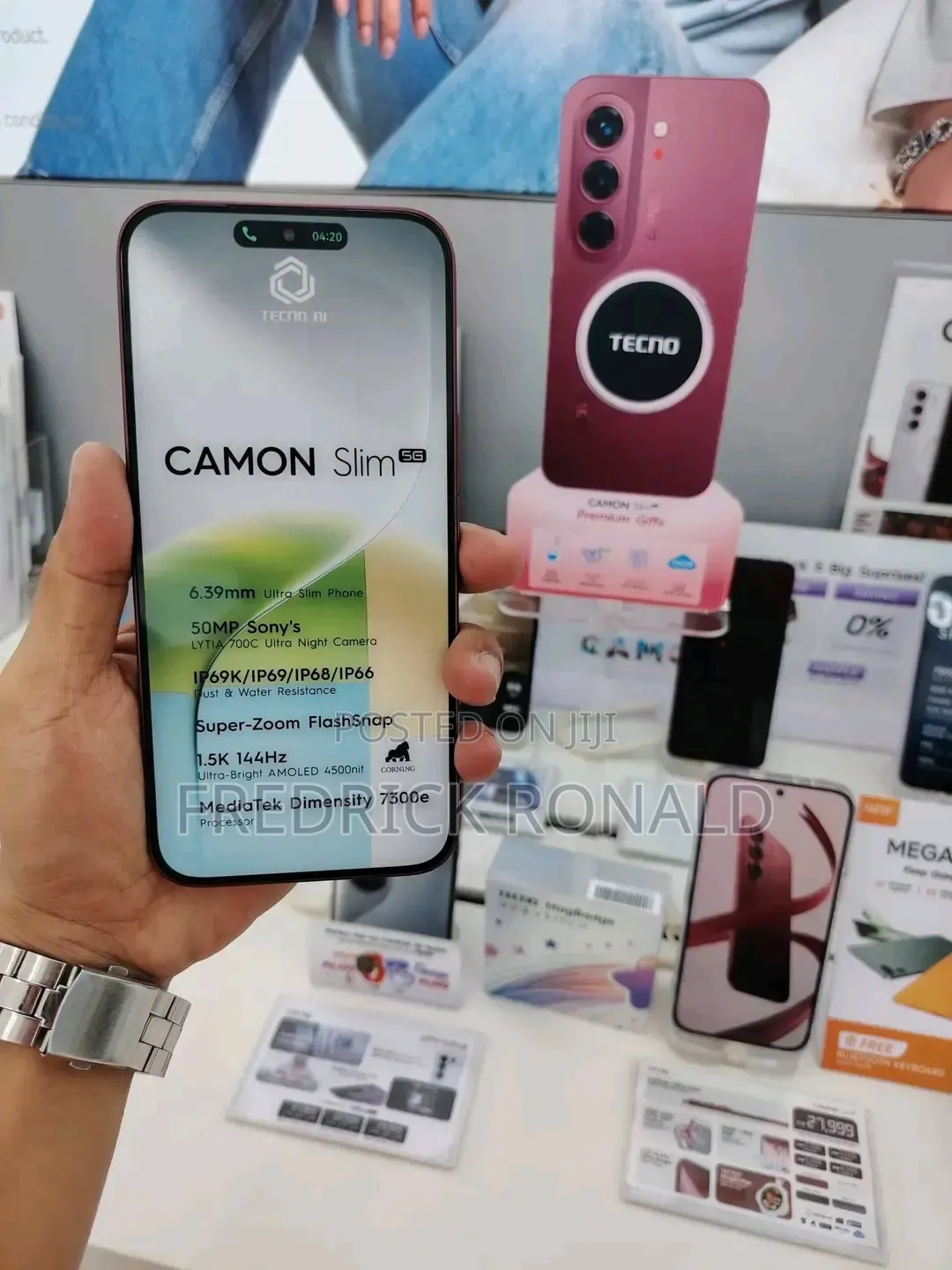 New Tecno Pova Slim 5G 256 GB