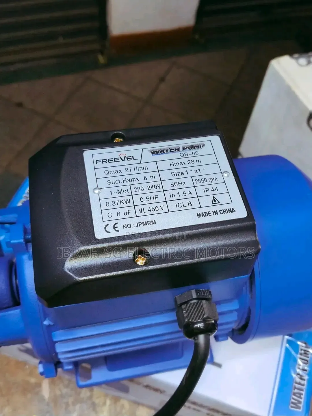 Single Phase Surface Water Pump