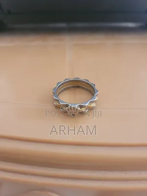 Men’s Silver & Gold Tone Crown Ring – Luxury Fashion Jewelry