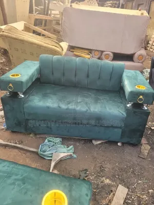 3 Seater Green Sofa Seat