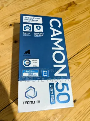 New Tecno Camon 50 Ultra 256 GB Black