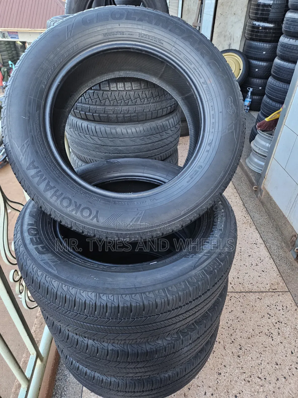 225 65R17 Yokohama Japan Imported Tires Upgrade Your Car Tires With Us
