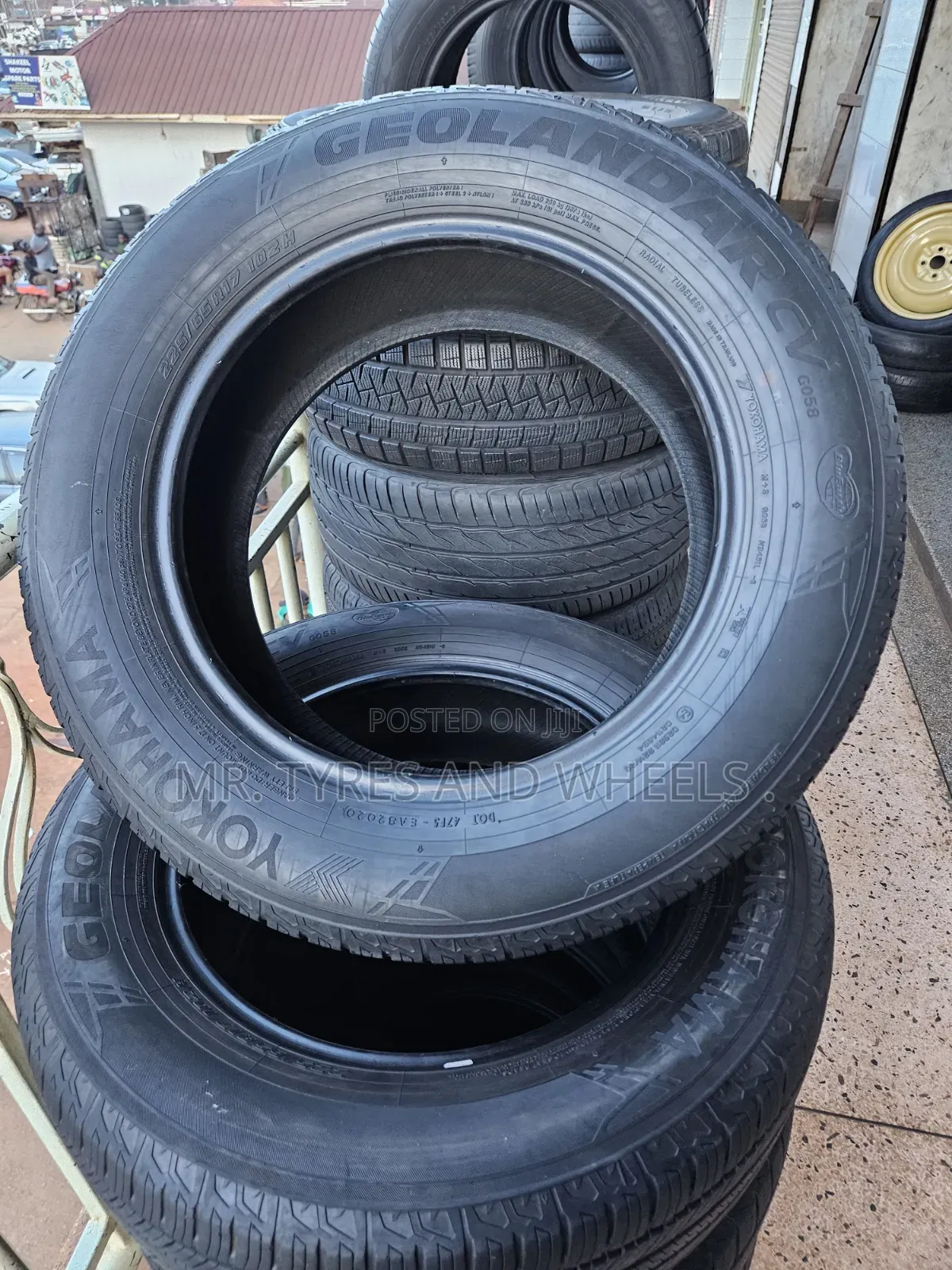 225 65R17 Yokohama Japan Imported Tires Upgrade Your Car Tires With Us